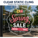 Clear Static Cling